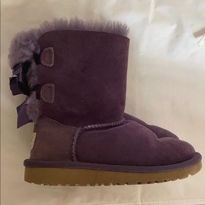 Ugg Bailey Bow Boots kids toddler size 10 us guc